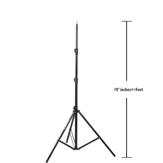 Osaka RL-250 6.5Feet Portable Foldable Light Stand for Photography tiktok Video Photo Studio Shooting