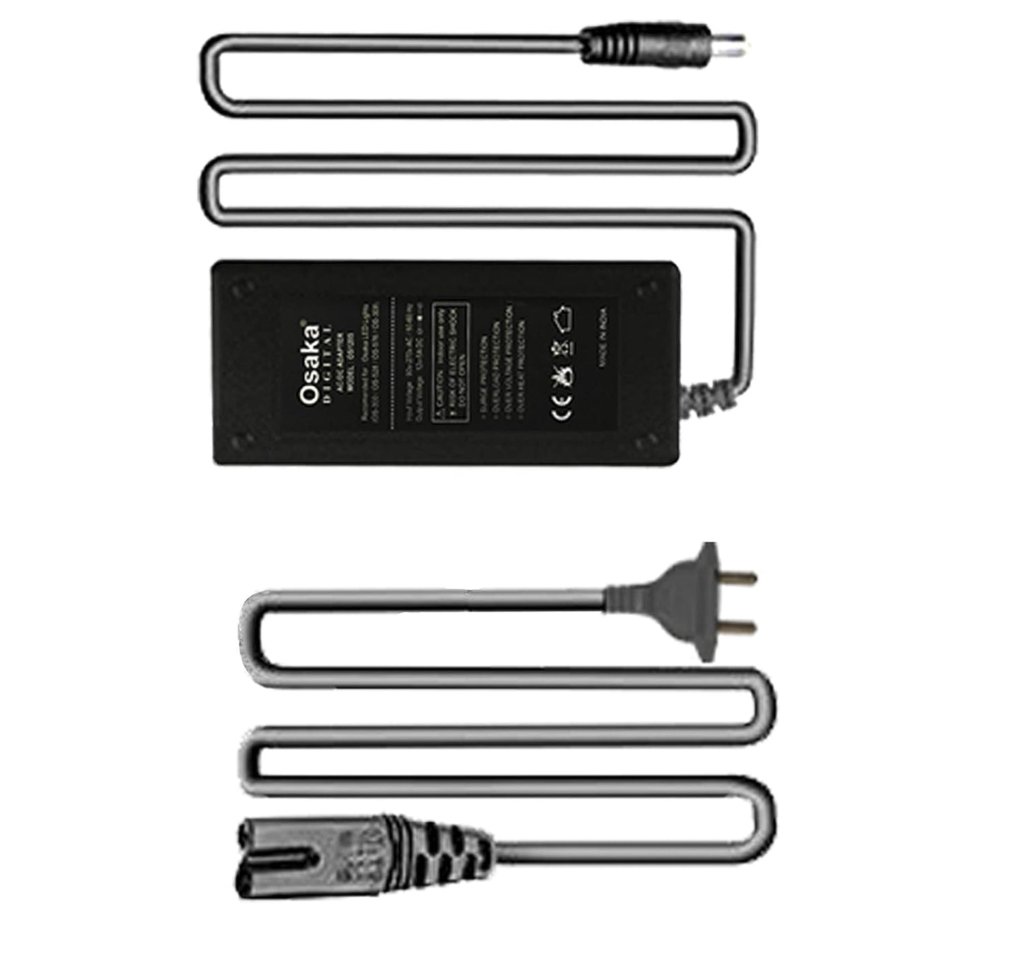 Osaka Bi-Color Dimmable LED Video Light OS-LED-308 Pocket LED Slim for All DSLR Video Cameras YouTube Video tiktok Photography Shooting with AC Adapter