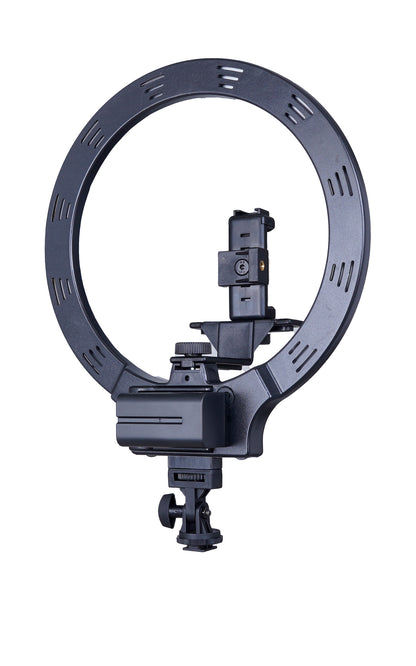 OSAKATEK Osaka OS-Wireless Ring Light with rechargeable battery, tripod, and Bluetooth remote for makeup, videos, and photography.