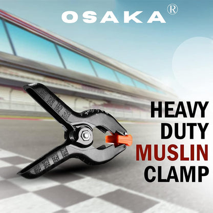 Osaka Clip of 10 Pcs for Background Screen – Heavy Duty Background Screen Clips Set for Photography Backdrops