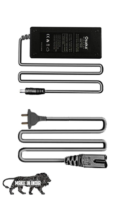 Osaka Ring Light AC/DC Adapter with 4.5 meter/15 Feet Approx Power Cable AC 90-270V to DC 19V 4A Power Supply Adapter Compatible with OSAKA Ring Light 18inch 65W