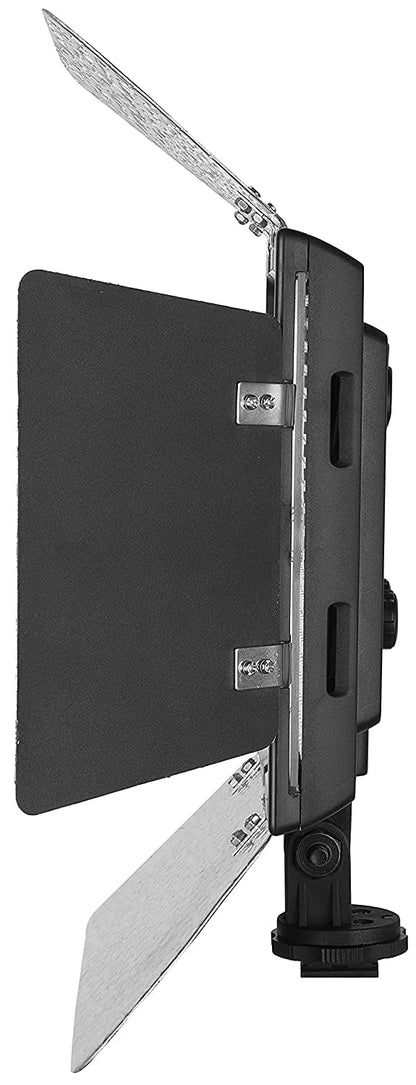 Osaka LED Video Light OS 576 Slim with 8000 mAH F750 Battery & Ultra Fast Charger for All DSLR and Video Cameras and YouTube Video Shooting