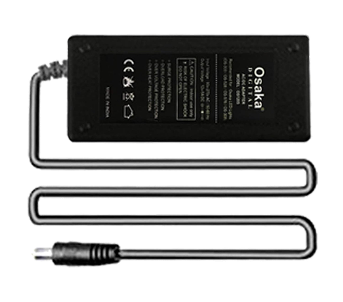 Osaka Ring Light AC/DC Adapter with 4.5 meter/15 Feet Approx Power Cable AC 90-270V to DC 19V 4A Power Supply Adapter Compatible with OSAKA Ring Light 18inch 65W