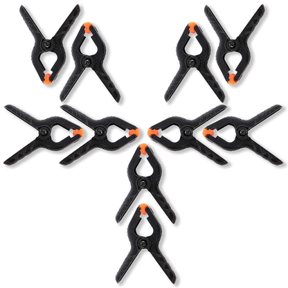 Osaka Clip of 10 Pcs for Background Screen – Heavy Duty Background Screen Clips Set for Photography Backdrops
