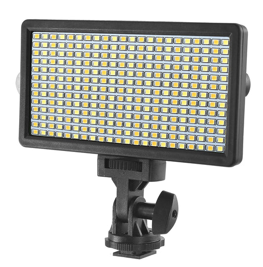 Osaka Bi-Color Dimmable LED Video Light OS-LED-308 Pocket LED Slim for All DSLR Video Cameras YouTube Video tiktok Photography Shooting with AC Adapter