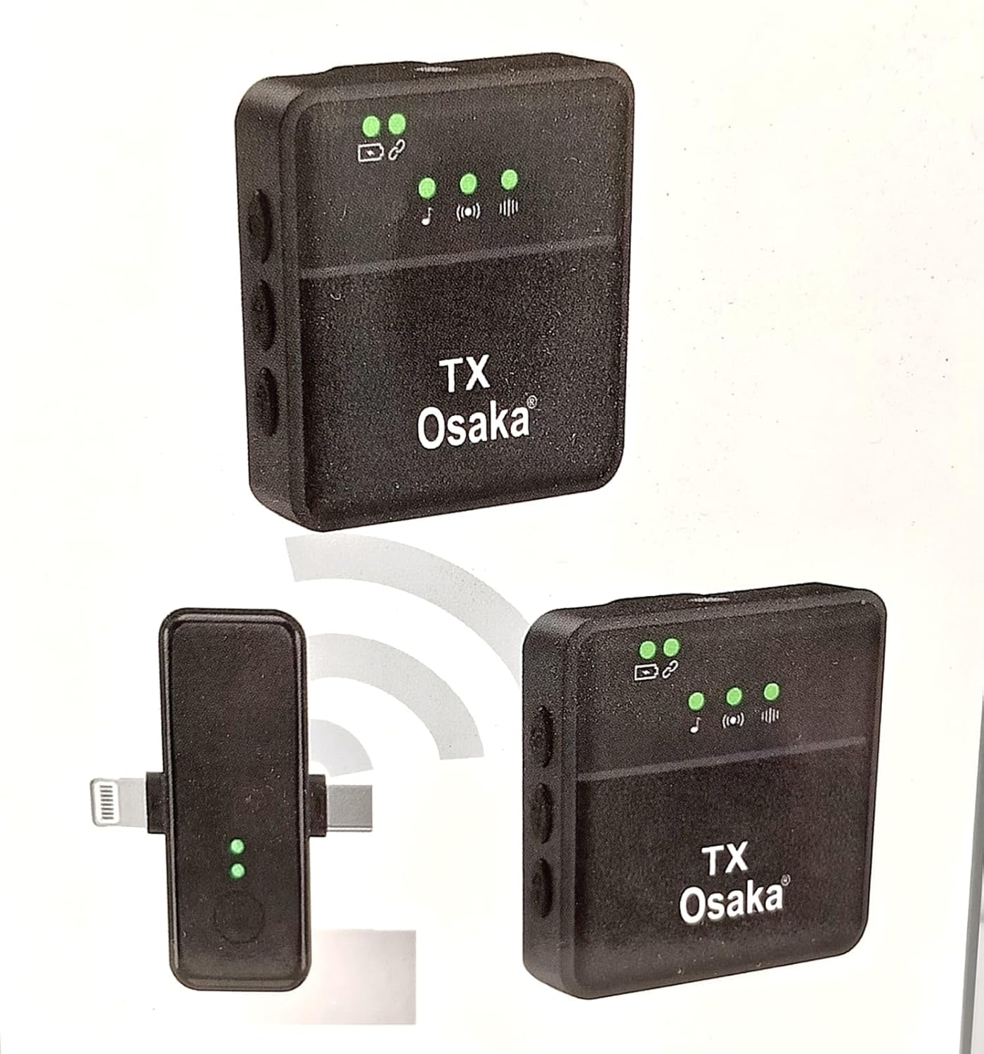 Two TX Osaka wireless transmitter devices