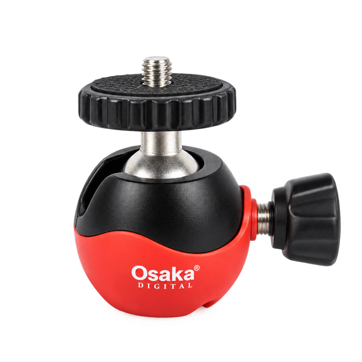 Osaka 360 Ballhead for Tripod, 360° Rotating Camera Ball Head Mount for DSLR, Smartphone, Vlogging & Video Recording