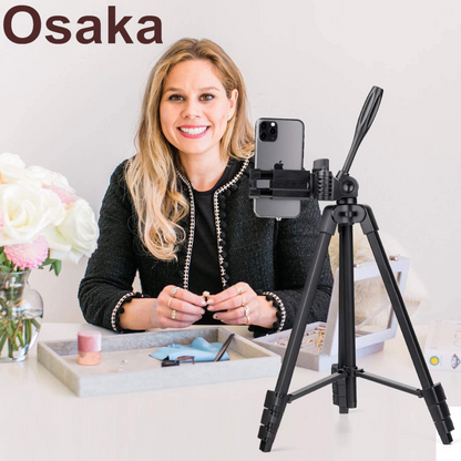 Osaka OS 550 Tripod 55 Inches (140 cm) with Mobile Holder - OSAKATEK