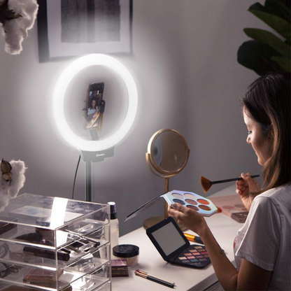 Osaka 10 Inches Big LED Ring Light for Photo Video Without Stand Compatible with Camera Smartphones for Tiktok YouTube - OSAKATEK