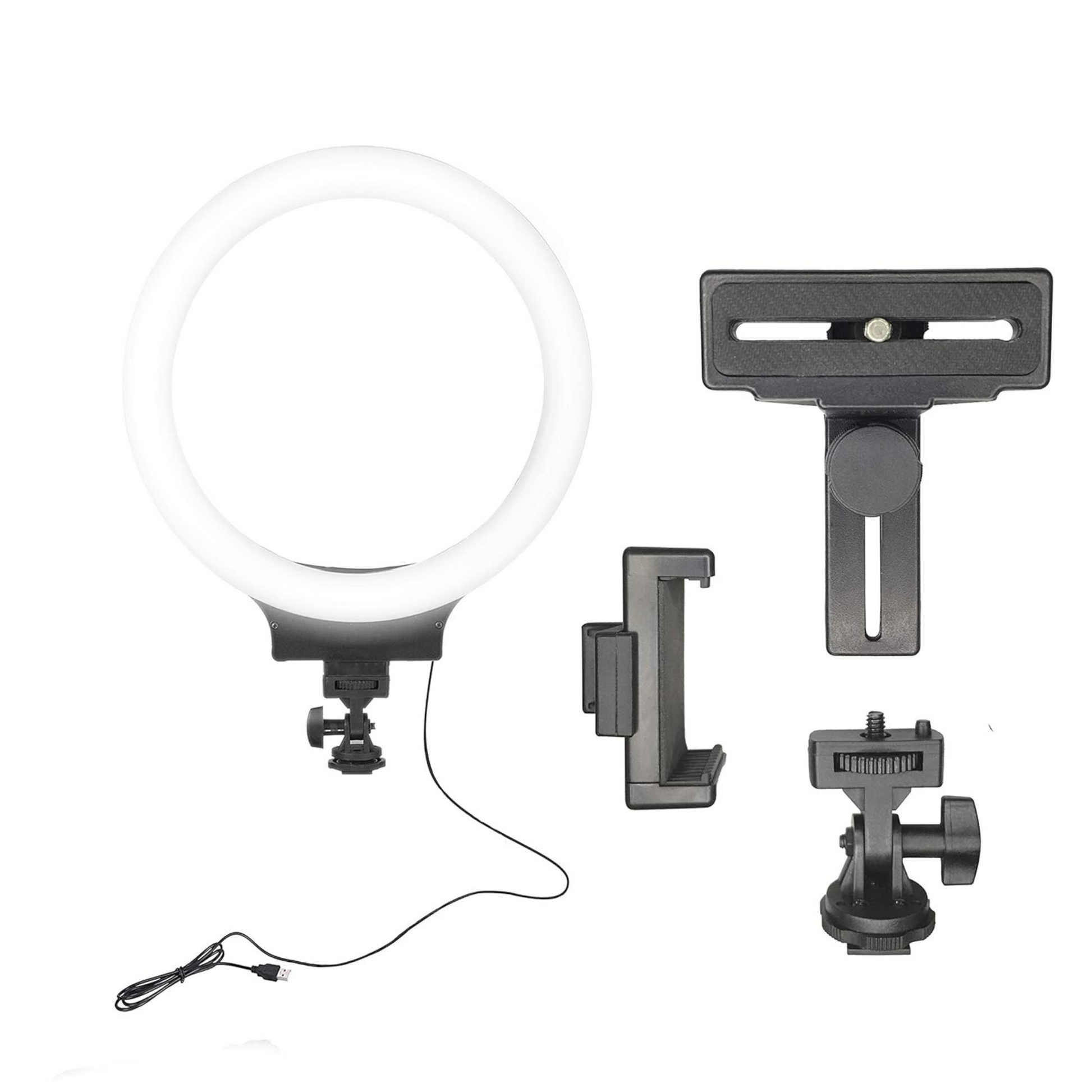 Osaka 10 Inches Big LED Ring Light for Photo Video Without Stand Compatible with Camera Smartphones for Tiktok YouTube - OSAKATEK