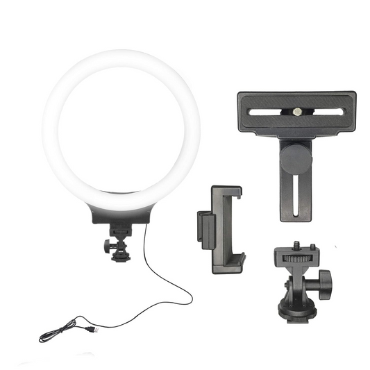 Osaka 10 Inches Big LED Ring Light for Photo Video Without Stand Compatible with Camera Smartphones for Tiktok YouTube - OSAKATEK