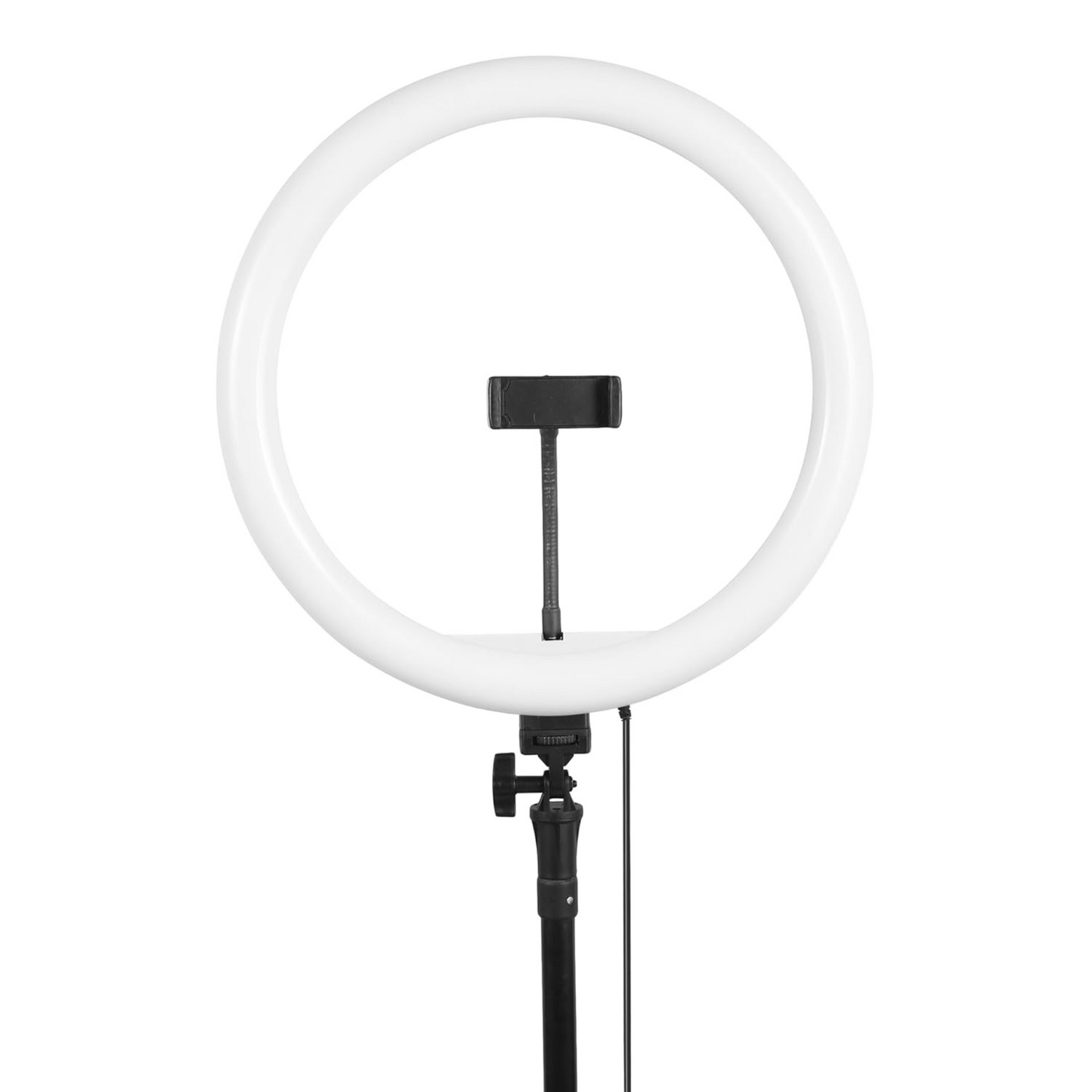 Osaka® 14-Inch LED Ring Light - 15W Dimmable Lighting with 2 Color Modes for Photo & Video Shoots, Live Streaming & Makeup - Compatible with iPhone & Android - OSAKATEK