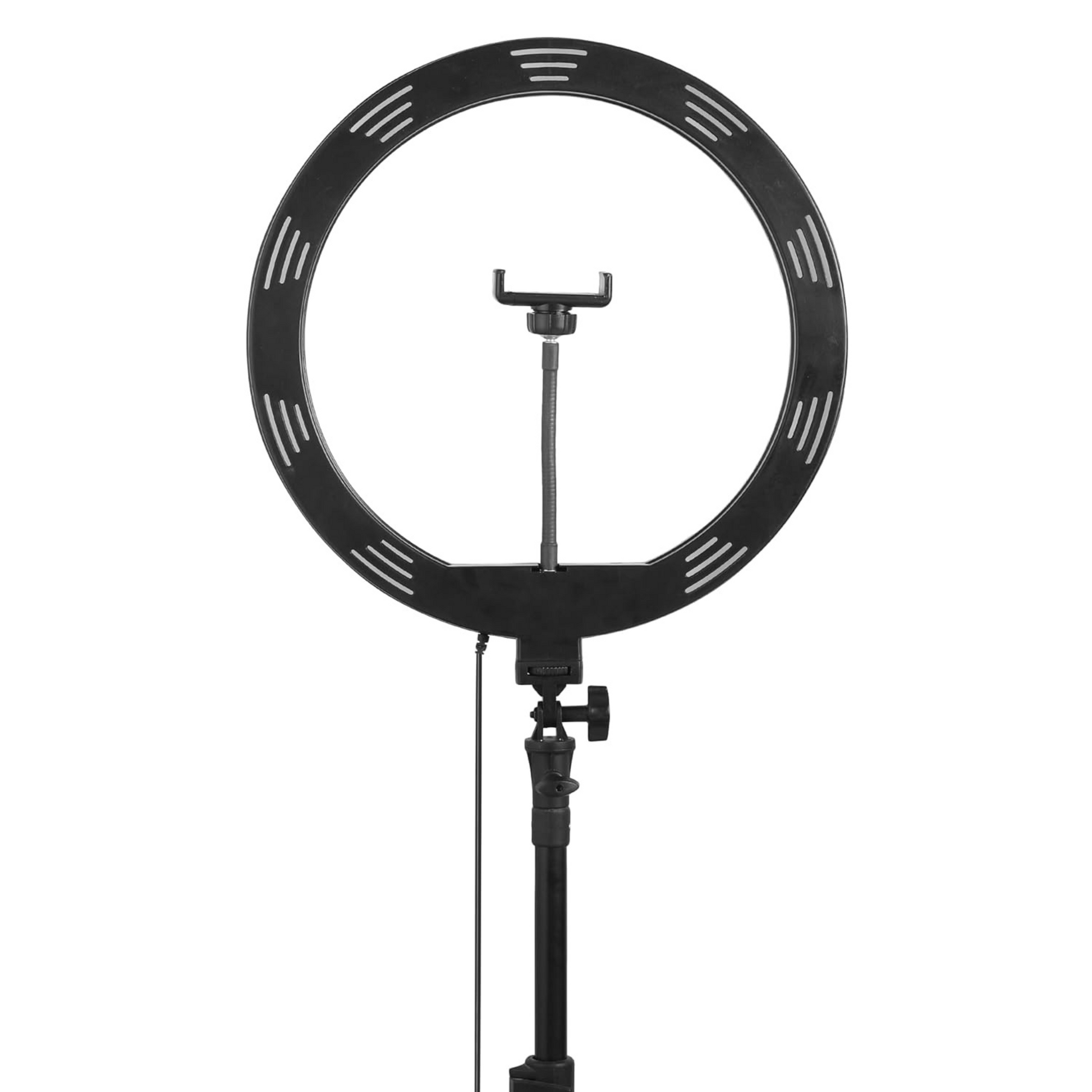 Osaka® 14-Inch LED Ring Light - 15W Dimmable Lighting with 2 Color Modes for Photo & Video Shoots, Live Streaming & Makeup - Compatible with iPhone & Android - OSAKATEK